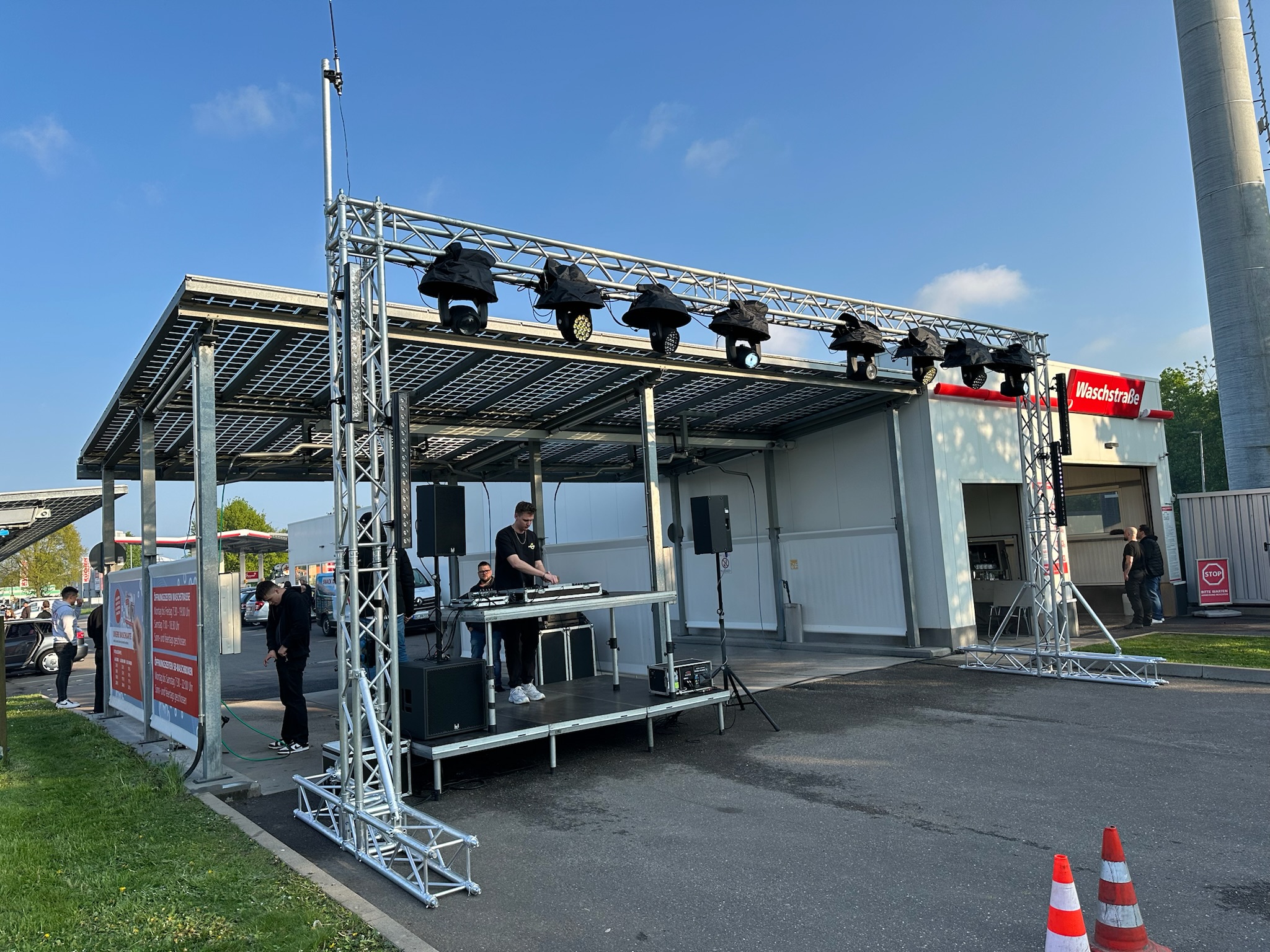 Electrisize Heckscheibenfest - Atmosphäre